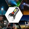 5LED Torch High Power Led Flashlights Powerful Work Light Rechargeable Camping COB Side Light 3 Modes Adventure Outdoor Lantern