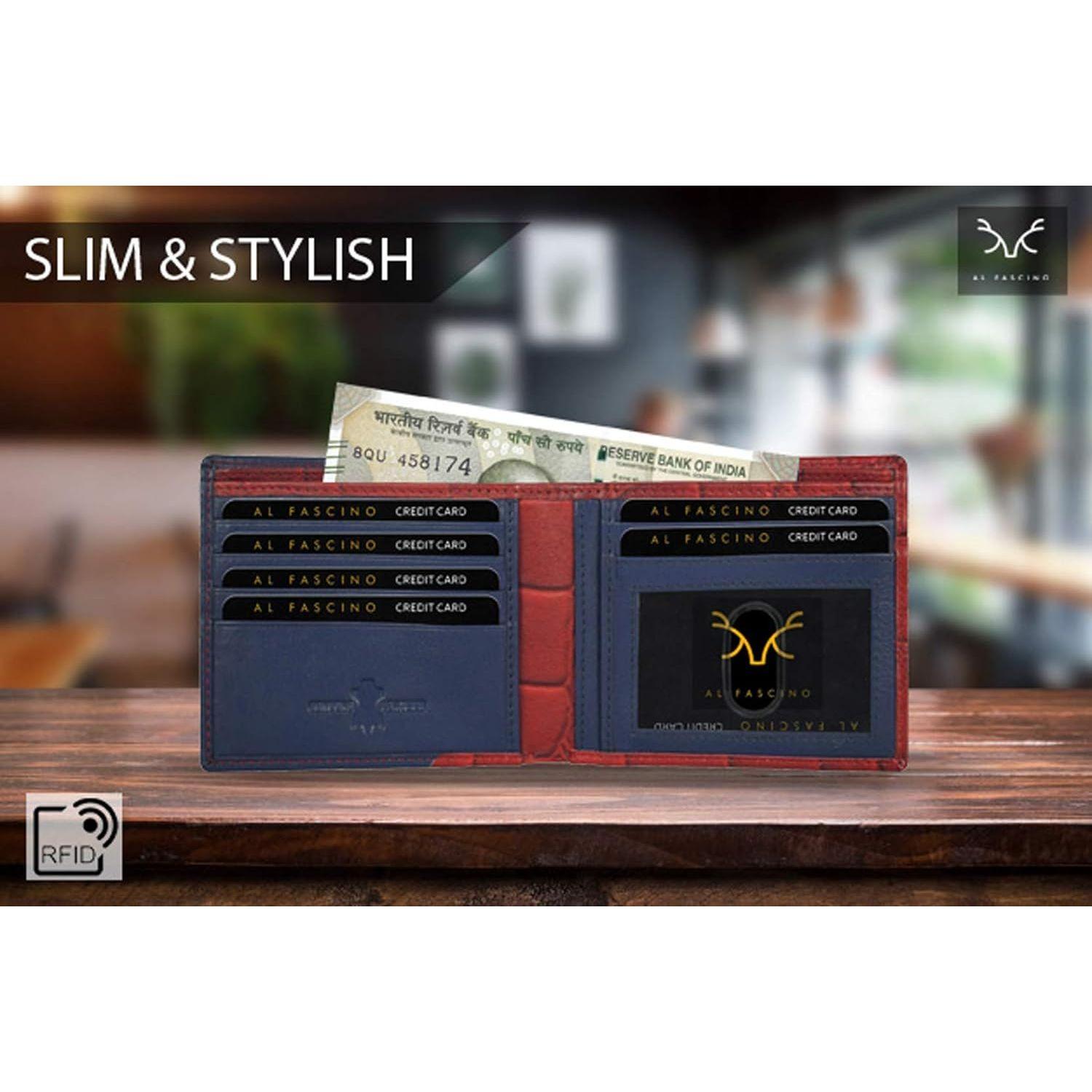 Мужской кожаный кошелек Оригинальный кошелек для мужчин Кошелек Мужской кошелек — фото 4