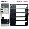 Middle Frame For Moto E13 E22i Middle Housing Cover with Side Buttons Lens Frame Replacement Parts