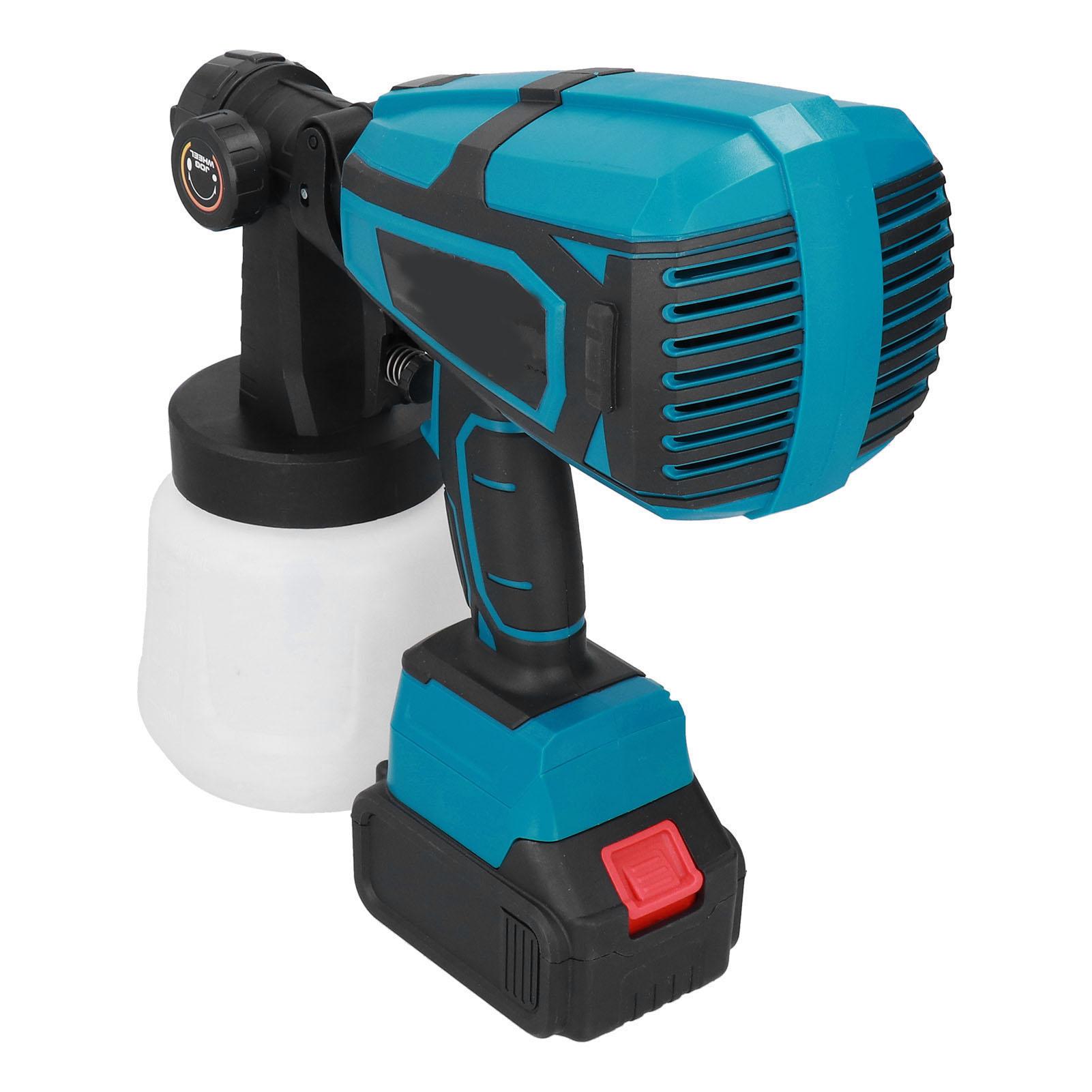 

Беспроводной краскопульт, электрический, 21 В, литиевая батарея, перезаряжаемый, 1000 мл, вилка стандарта США, 100240В