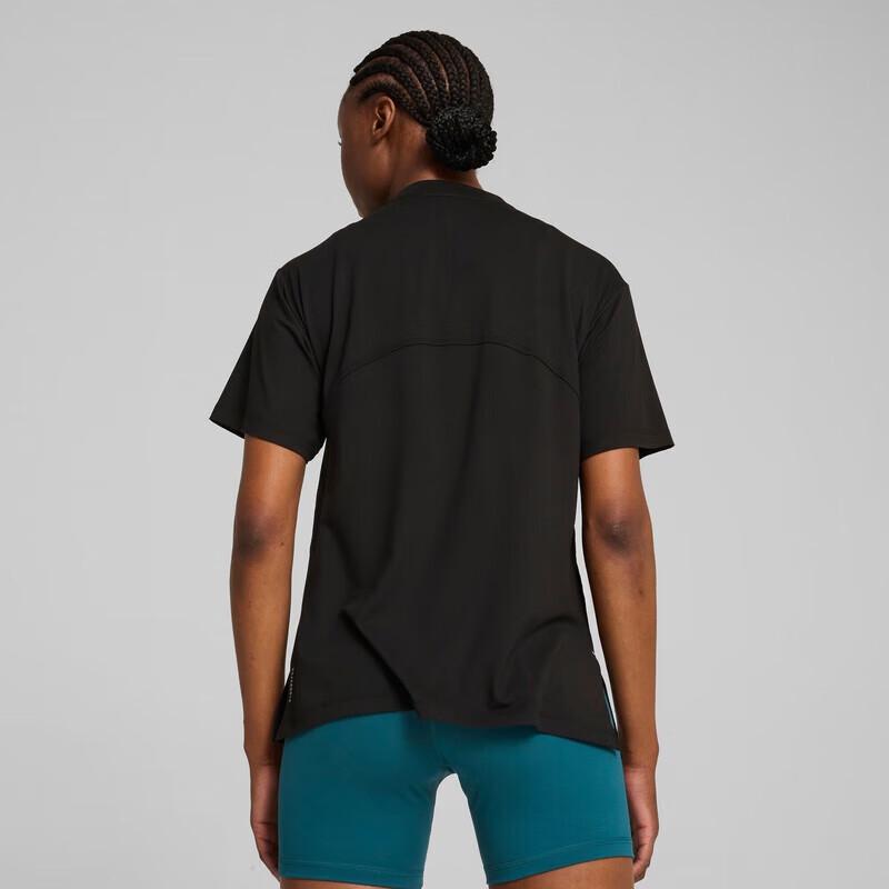 PUMA Women s Moisture-Wicking Loose Fit Short-Sleeve Sport T-Shirt 525776 L