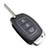 Flip Key Remote Key Cover Shell für Hyundai Creta I20 Tucson Elantra Santa fe Solaris ix35 ix45 mit Klinge Fob Fall