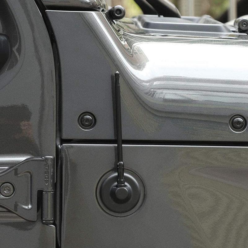 M63K-Radio Antenna For Wrangler Flexible Metal Car Radio Antenna For Jeep Wrangler JK JKU JL JLU 2007-