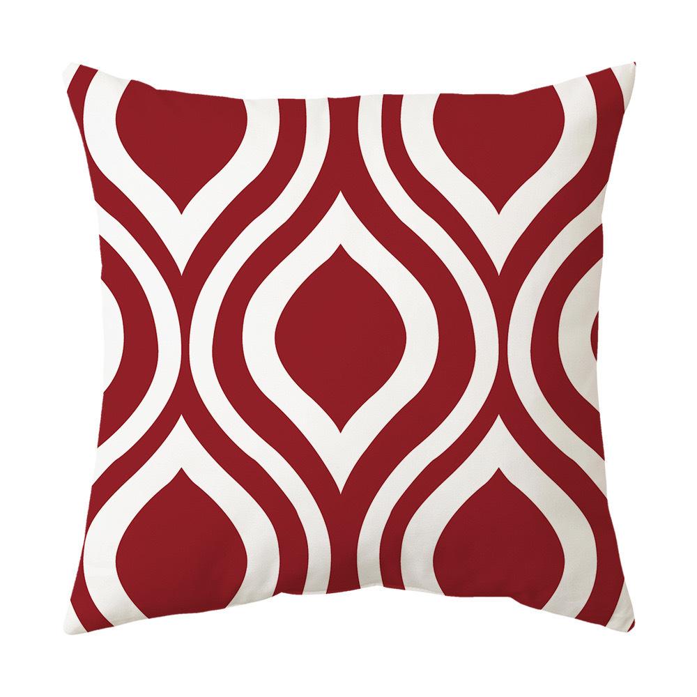 Nordic Simple Pillow Case Home Supplies Sofa Cover Cushion Pillow Geometric Pattern Pillow Case Premium Durable