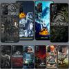 New World Jurassic Park Phone Case For Redmi 13C 14C Note 14 13 Pro Plus 5G Clear Capa 12 12C 10A 10C 10 9A 9C 9T 9 8 Pro Cover