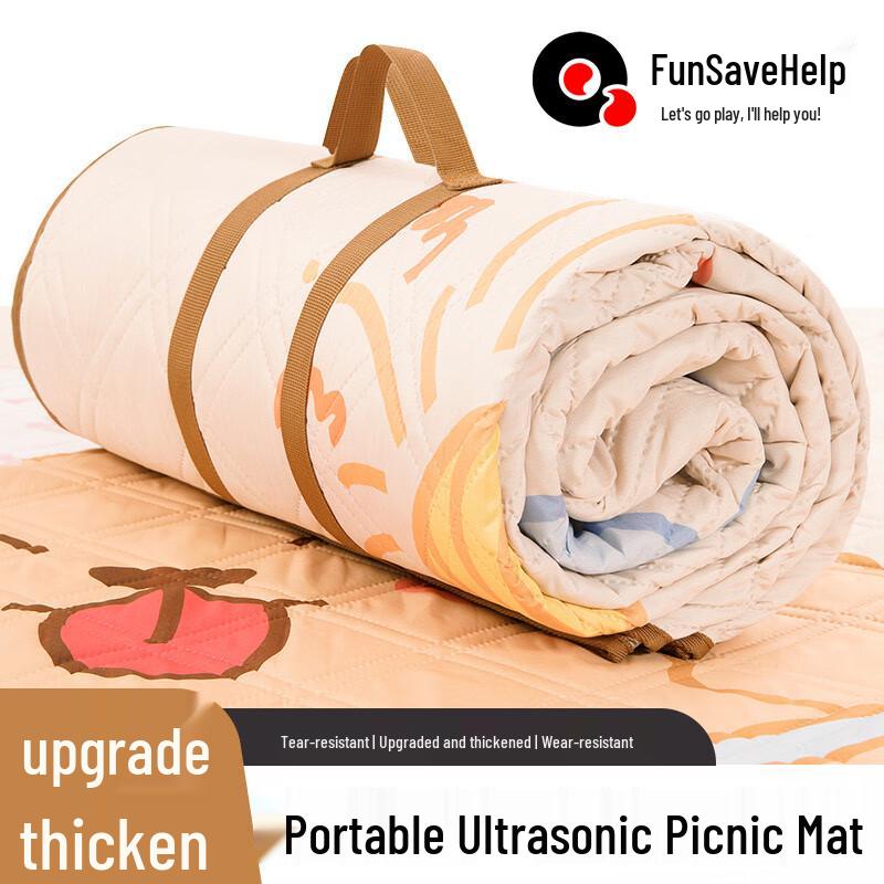 Quyoubang Portable Washable Ultrasonic Picnic Mat 210