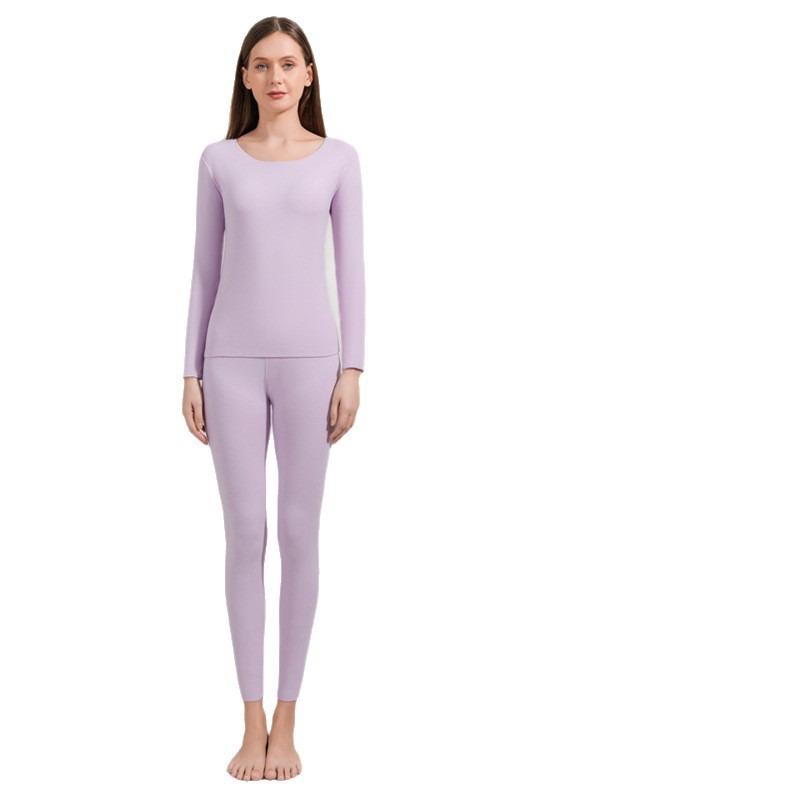 Couple German Velvet Warm Suit Seamless Inner Wear Heating Velvet Thickened Cold-proof Abrasive Long Johns Autumn and Winter
