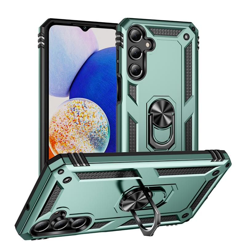 For Samsung Galaxy A16 5G Case SM-A166B Armor Magnet Car Ring Case For Samsung A16 A 16 5G Stand Holder Back Cover