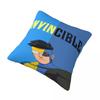 Invincible Omniman Amazing Hero Anime Printed Pillowcase Cushion Cover Throw Pillow Cover New Style Seat Decor Zipper Multi-Size