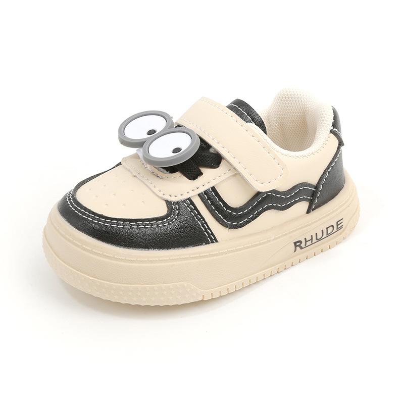 New Autumn Cartoon Baby Girl Shoe Cute Simple Versatile Kids Canvas Shoe Walker Thick Soled Fashion Boy Shoes Trendy Baby Shoes