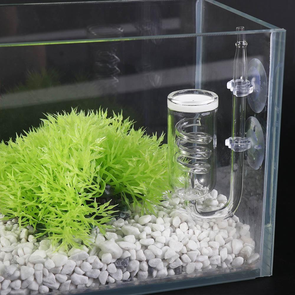 Practical 2025 Aquarium Household With Suction Cup Clip Dioxide Reactor Fish Tank Accessories CO2 Diffuser Aerator Pump