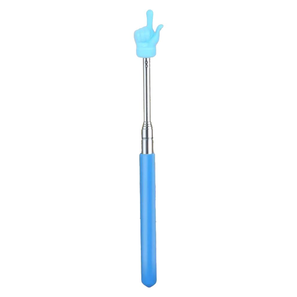 Retractable Teaching Pointers Flexibility Stainless Steel Children Finger Reading Stick Point