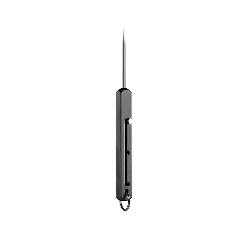 Portable Titanium Alloy Integrated Square Toothpick And Security Tool For Opening, Extendable -clogging Toothpick, Fruit Toothpick.