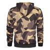 Men's Fashion Camouflage Sweatshirt Men's Drawstring Ribbed Closure Raglan-sleeves Hoodie