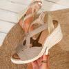 Bohemian Roman Hemp Wedge Espadrille Sandals for Women - Large Size, Thick Sole Outdoor Fashion 2026