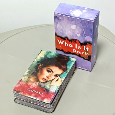Who Is It Oracle 78 Cards 10.3*6cm - Twin Flame Love Oracle - Tarot Deck