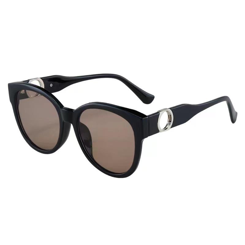 

New Stylish Designer Sunglasses Round Shape Anti-Glare Women Sun Glasses Travelling Hiking Outdoor Sunglasses