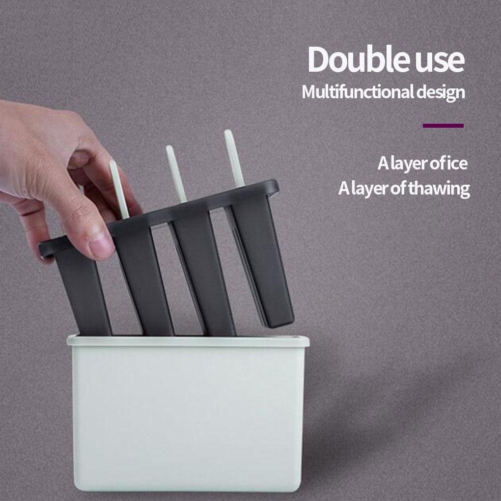 Forma do lodów PP Wielokrotnego użytku DIY Maszynka do zamrażarki Zdejmowana podstawa Domowe lody