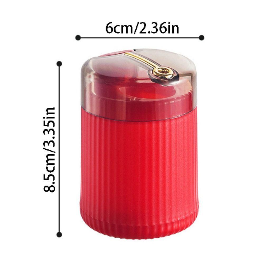 Automatic Toothpick Storage Box Push Type Plastic Toothpick Holder  Dining Table