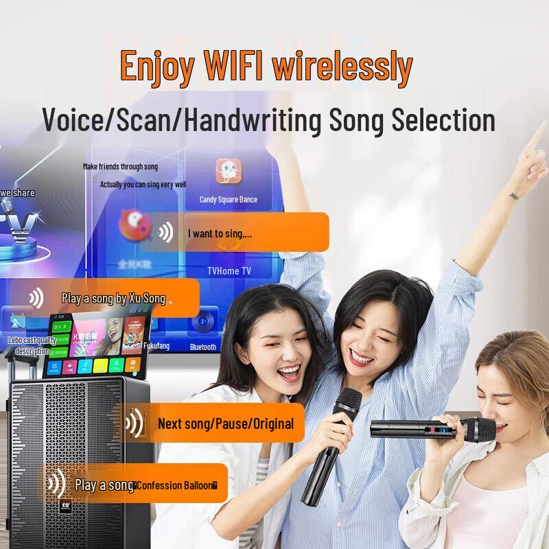 Soaiy K922 Portable Home KTV Karaoke System
