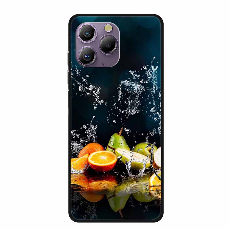 Copertura Morbida Spazio per Custodia Blackview A96 Fiore TPU Gatto Custodie in Silicone per BlackviewA96 Cover Shell Amorevole Antiurto