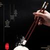 High-End Non-Slip Red Sandalwood Chopsticks - Solid Wood, Anti-Mold, Heat Resistant (2025 Model)