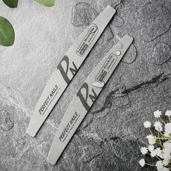 

PERFECT NAILS Miracle a Waterproof and Half Prevents ingrown nails and split Available in and 2-Pack File, powerful, long-lasting, semi-permanent серый