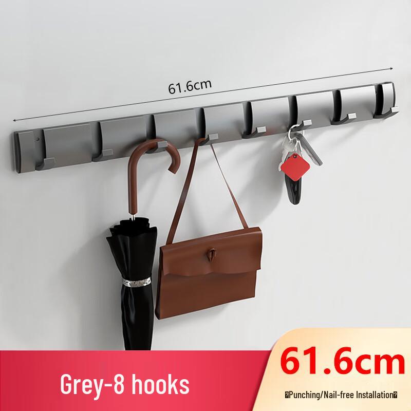 Concealed Folding Wall Hook Rack