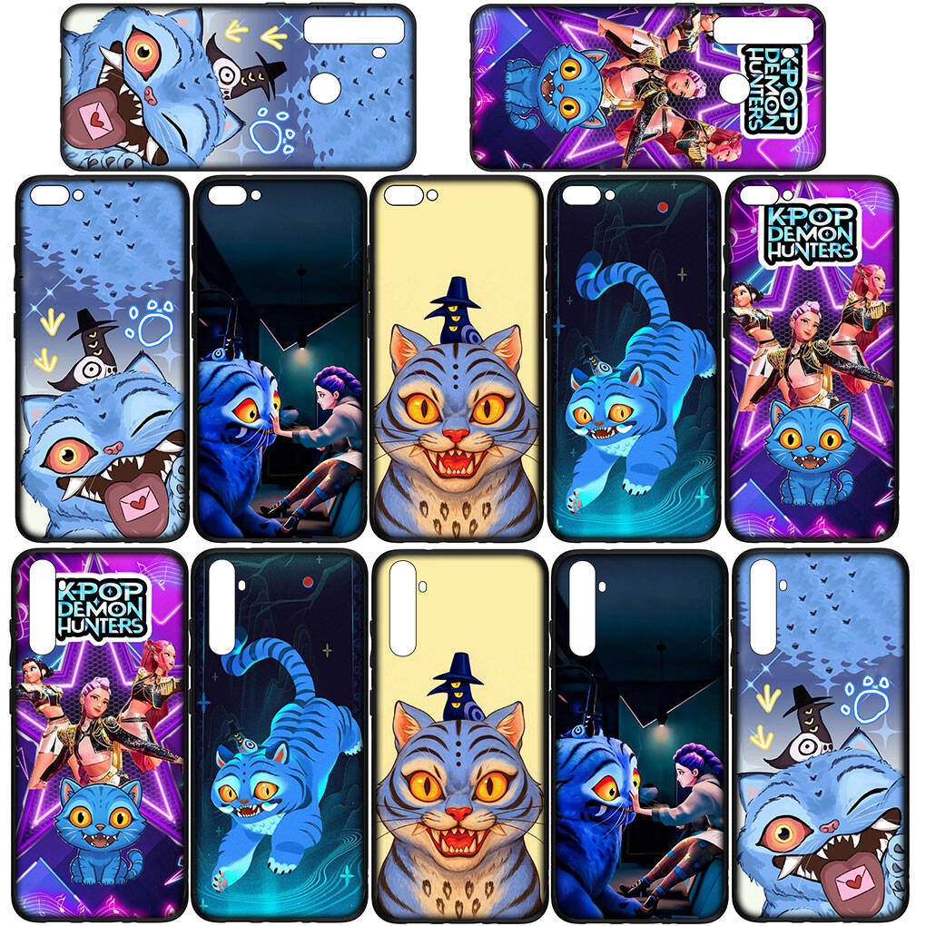 Phone Case for iPhone 17 16 15 Plus X Huawei P30 P20 Lite Redmi Note 14 12 11 13 Pro Max OPPO A60 A80 A40 A18 Jinu KPop Mira Demon Tiger Hunters Cover