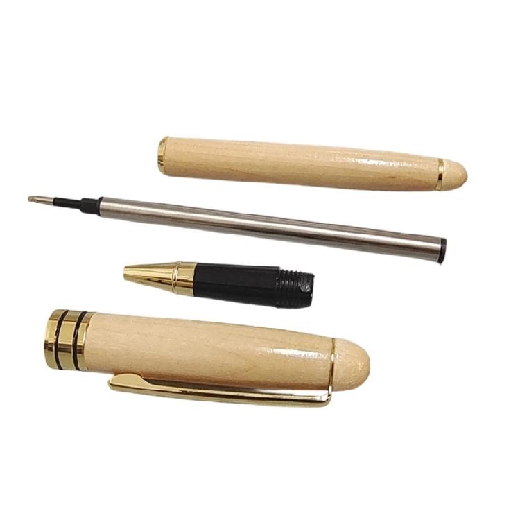 Wood Pen Gifting Pen Box Set Wood Ballpoint Pen Wood Piston Filled Fountain Pen with Metal Tip For Students Adult