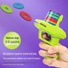 Children's Flying Saucer Gun: Safe EVA Soft Bullet Frisbee Toy, Parent-Child Outdoor Fun