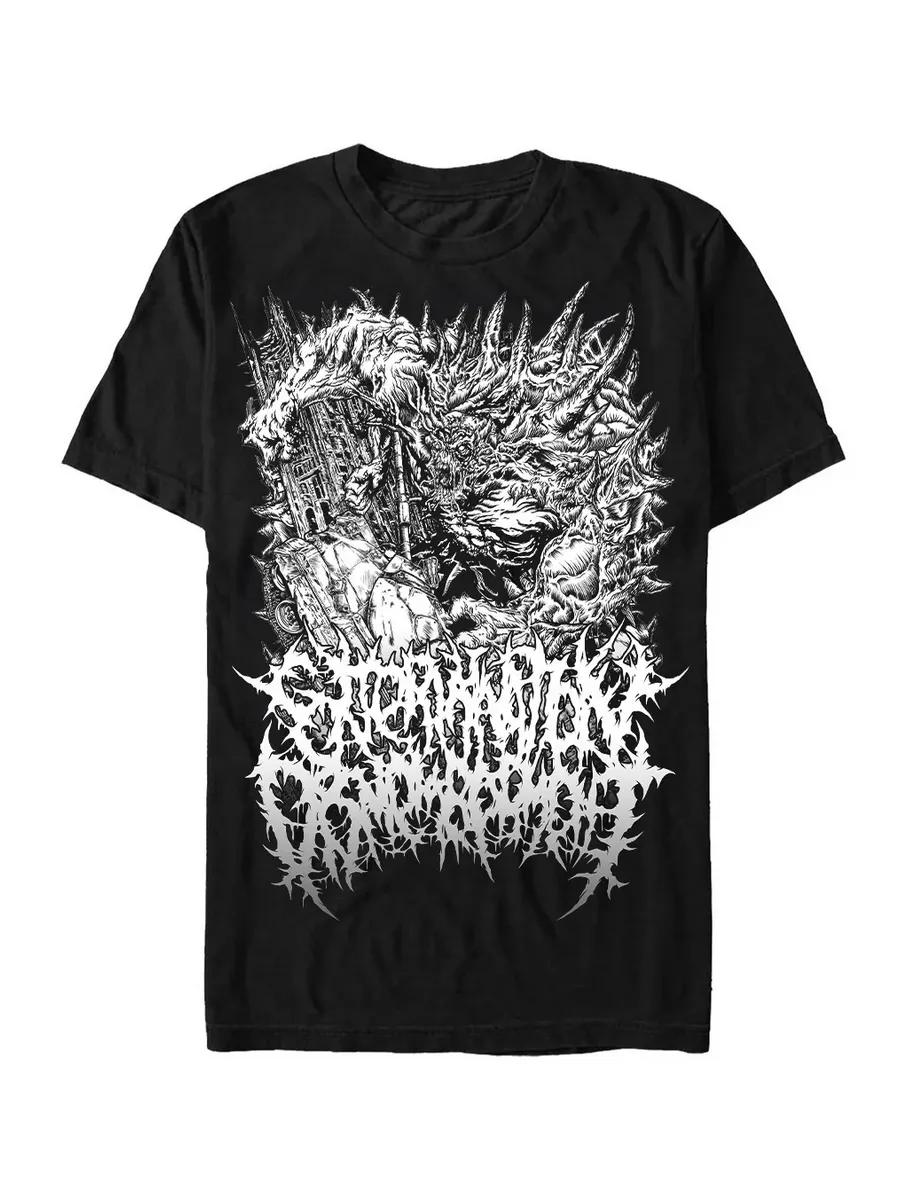 

Men s Extermination Dismemberment Graphic T-Shirt, 100% Cotton Crew Neck Short Sleeve Tee, Casual Summer Top for Daily Wear and Gift XL