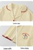 Spring & Autumn Couple's Pajamas - Tencel Lyocell Cotton Cardigan Style, Long Sleeve Casual Home Wear Set for Men & Women