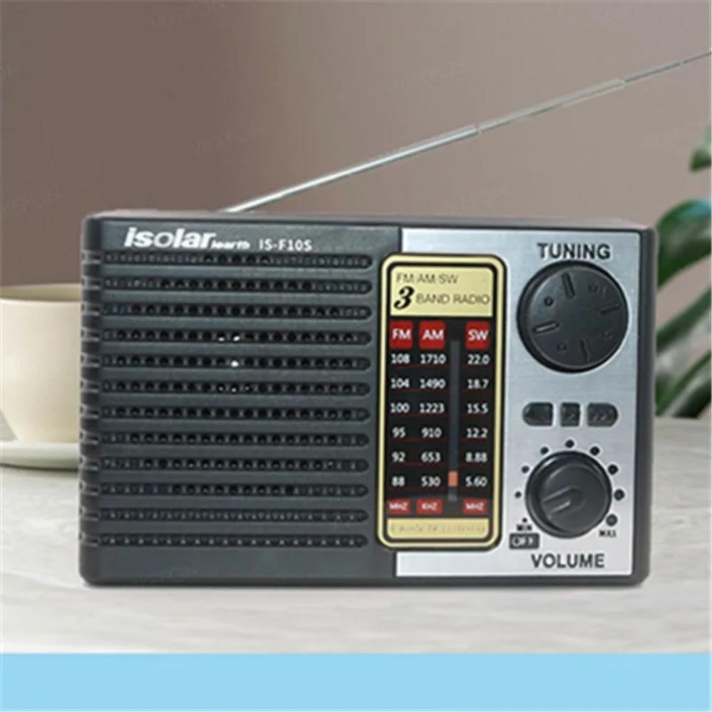 Multifunctional Radio Solar Battery Powered AM FM SW Radio TF Card USB Drive Portable Radio with Bluetooth Speaker