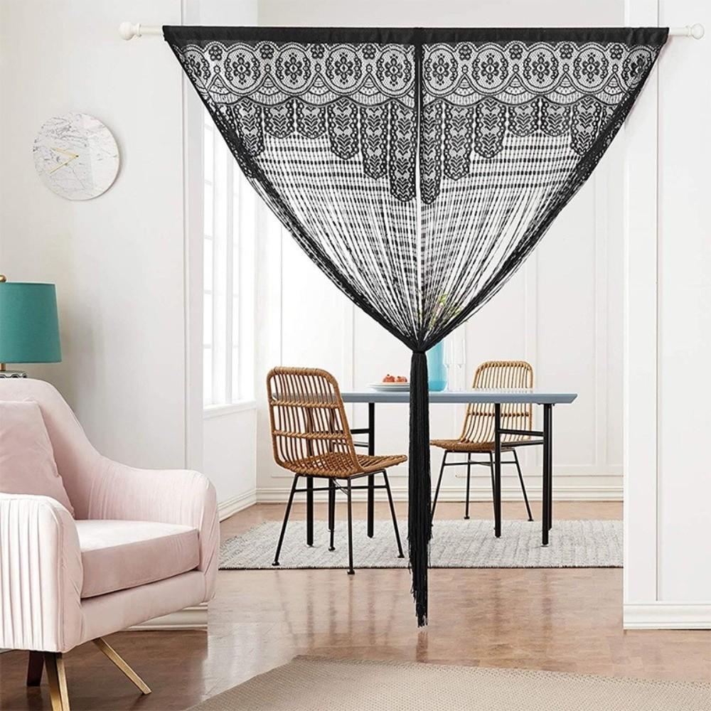 String Door String Curtain Jacquard Wall Closet Curtain Boho Door Drapes  Curtain Decorations