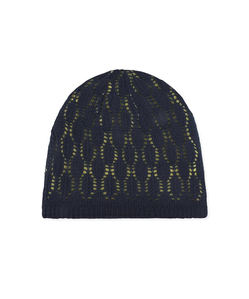 Sseonleobeutueo Reversible Net Beanie Lime