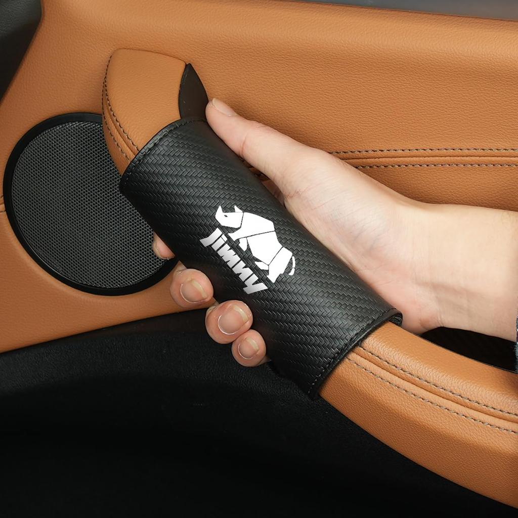 Interior Door Grip Soft JIMNY Interior Handle Grip Protectors for the Driver and Passenger and Protective Set of Jimny-specific Covers, Grips,