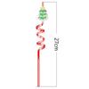 Spiral Christmas Plastic Straw Food Grade Christmas Party Decor Christmas Cartoon Straw  Children