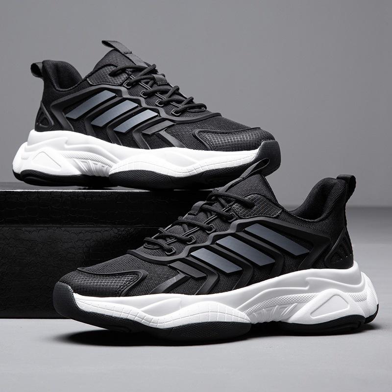 

Очень большой размер мужской обуви размер 45 размер 46 весенне-осенние сетчатые кроссовки мужской размер 47 размер 48 размер 49 толстая подошва увеличивающие рост папины кроссовки 38 чёрный