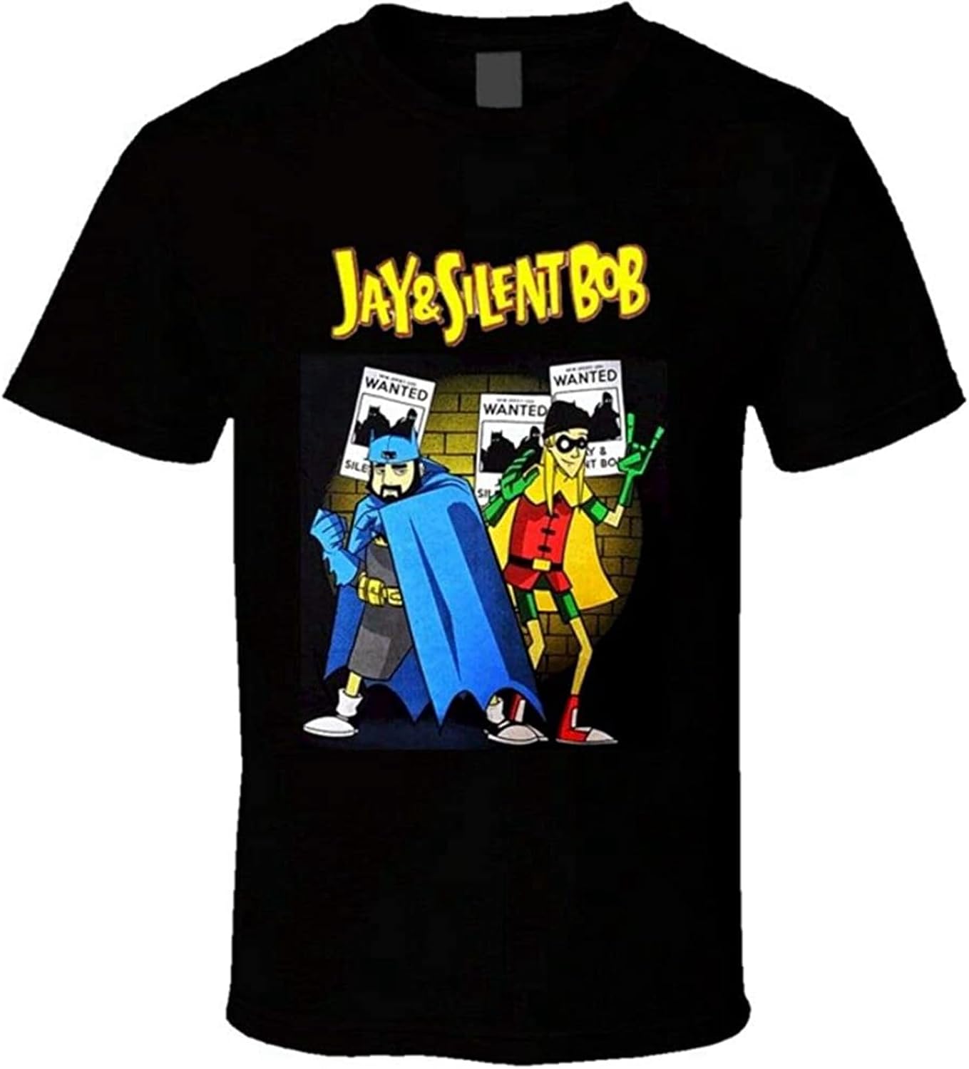 Men s Jay and Silent Bob T Shirt Black XXL чёрный
