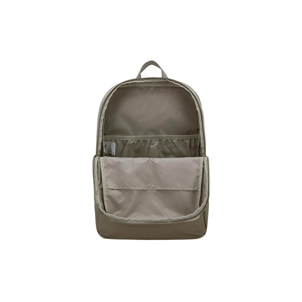 New Anta Fabric Backpack Unisex Apricot 192537151-3