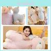 Cute Llama Alpaca Plush Toy For Girls Birthday Gift, Cartoon Lamb Stuffed Animal Pillow