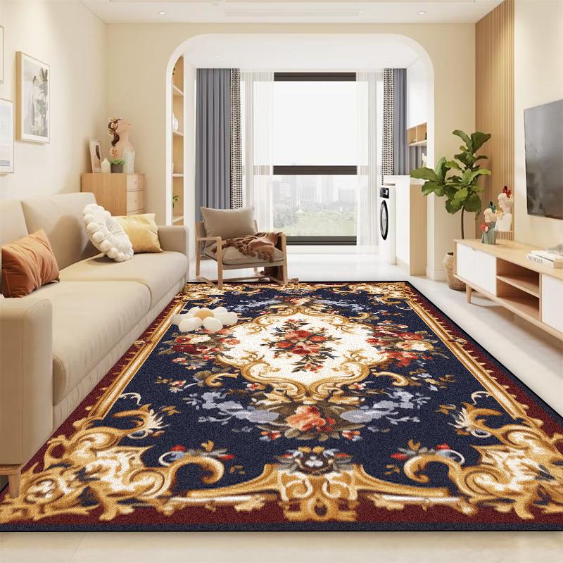 Large Area Luxury Style Rug Living Room Nordic Decoration Sofa Area Non-slip Floor Mat Bedroom Cloakroom Carpet Entrance Doormat