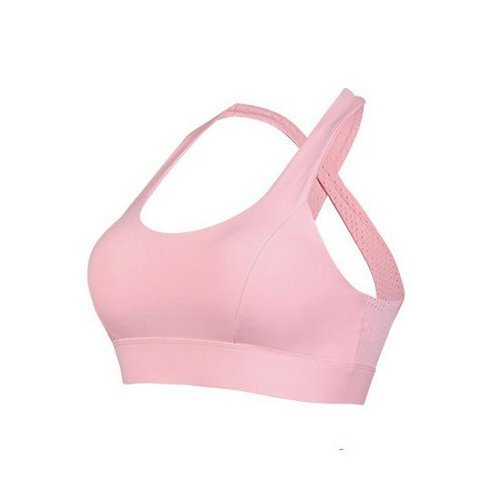 

Женский ударопрочный спортивный бюстгальтер телесного цвета с поддержкой спины и латексными подушечками для высокоинтенсивных занятий спортом, бега и йоги M