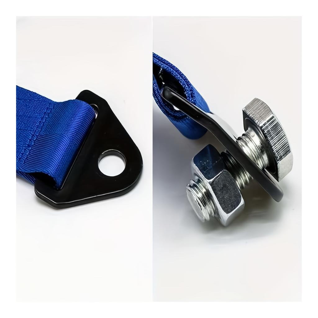 Hochfeste Auto-Nylon-Schleppseil Universelles Schleppösenband mit Stoßstangen-Anhängerkompatibilität Außen-Autodekoration mit Schrauben