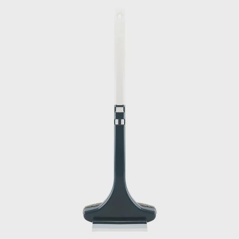 

Компактная щетка двойного назначения для влажной и сухой уборки — легко очищается, не требует разборки