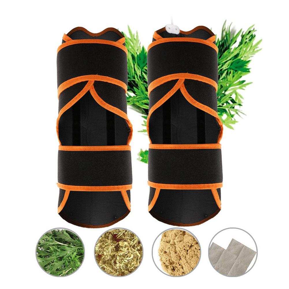 Electric Heated Arthritis Knee Pad Leg Massager Warm Heating Therapy Massager UK 220V