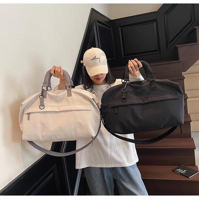 Women's Large Capacity Travel and Gym Bag - Fashionable Short Trip Storage Bag