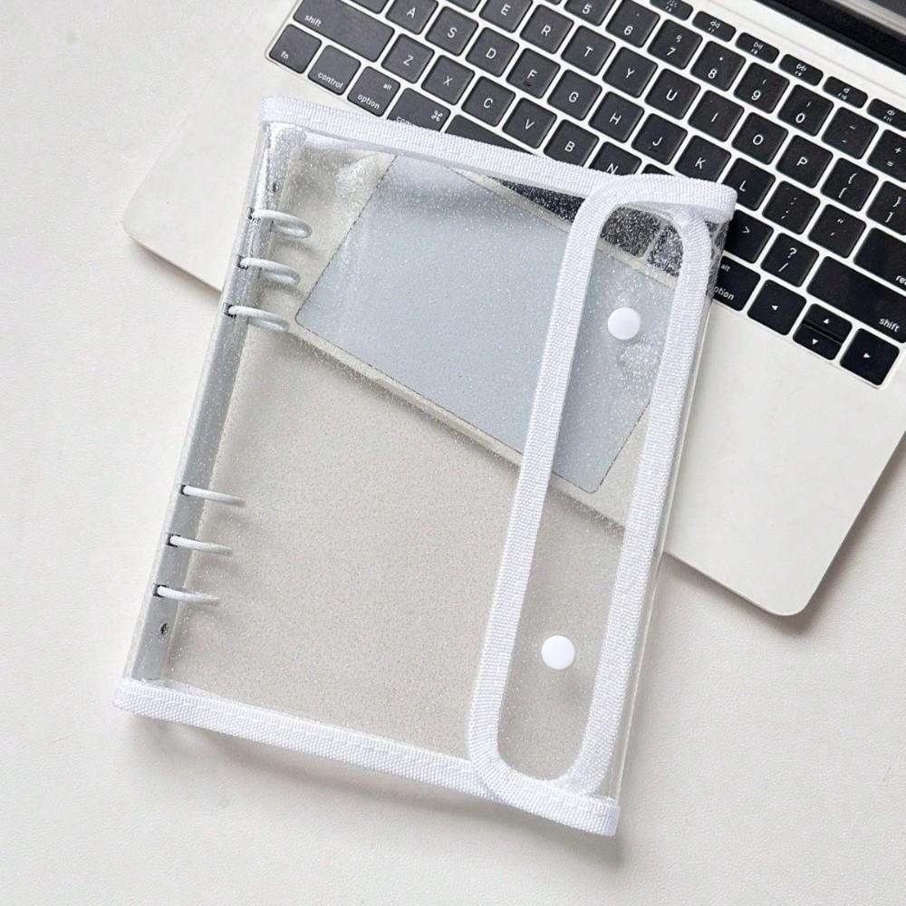 PVC Photo Storage Book A5 Card Organizer Holder Practical Loose Leaf Binder  for Idol Cards