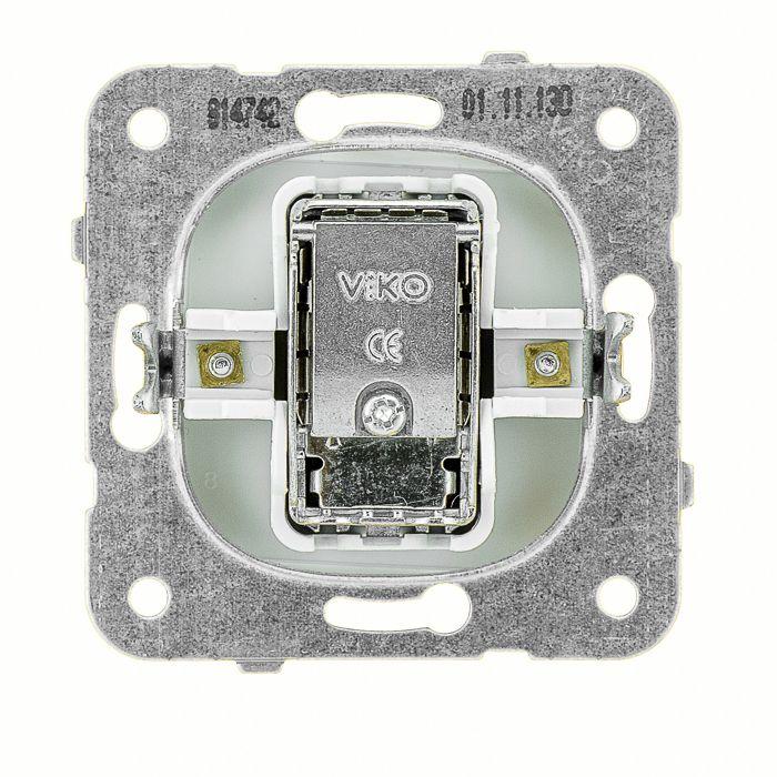 Prise TV noir - (Méca+touche) gamme Karre Novella